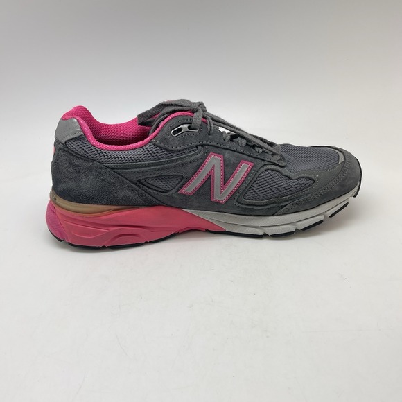 New Balance Sneakers Womens 10 B 990 V4 W990GP4 Gray Casual Athletic Gym Shoes - Picture 6 of 10